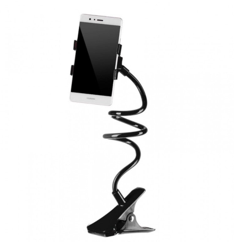 2 Βάσεις στήριξης Πλαστικές Universal κινητού με ευέλικτο μακρύ βραχίονα 16.99€